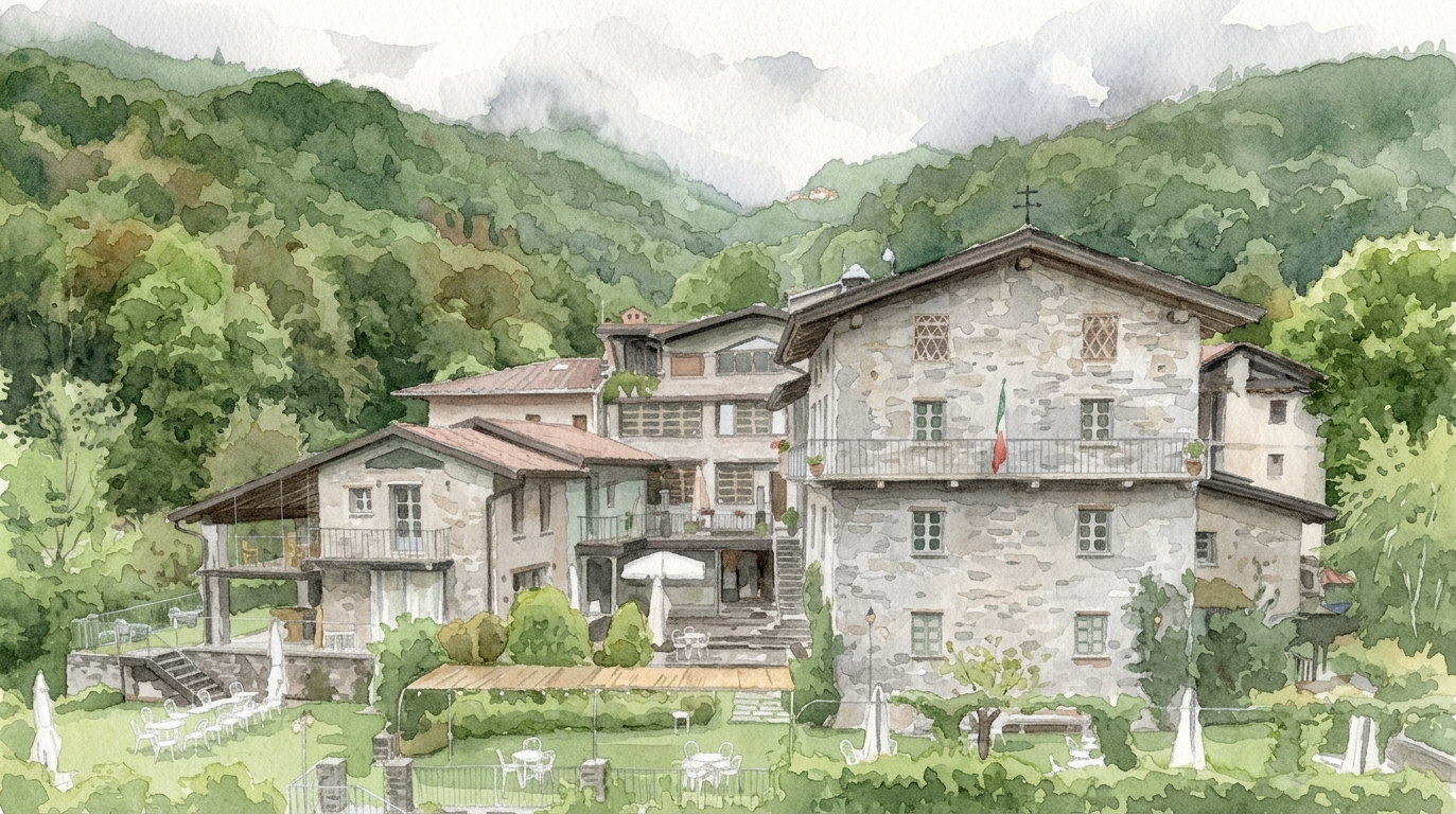 La Bursch Country House in Valle Cervo